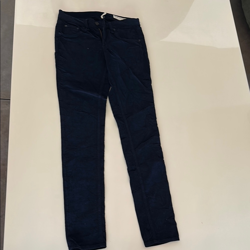 Rag & Bone Blue Skinny Jeans